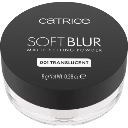 CATRICE Soft Blur Matte Setting Powder puder sypki 001 Translucent 8g