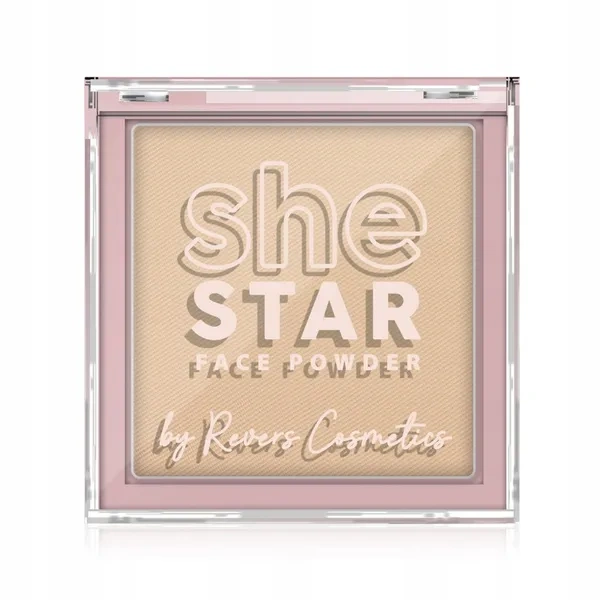REVERS She Star prasowany puder do twarzy 03 10g