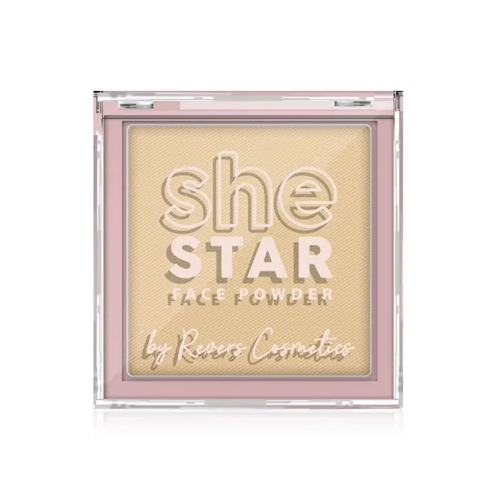 REVERS She Star prasowany puder do twarzy 02 10g