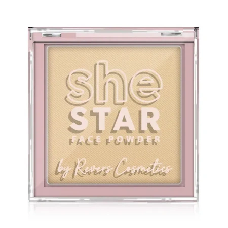 REVERS She Star prasowany puder do twarzy 02 10g