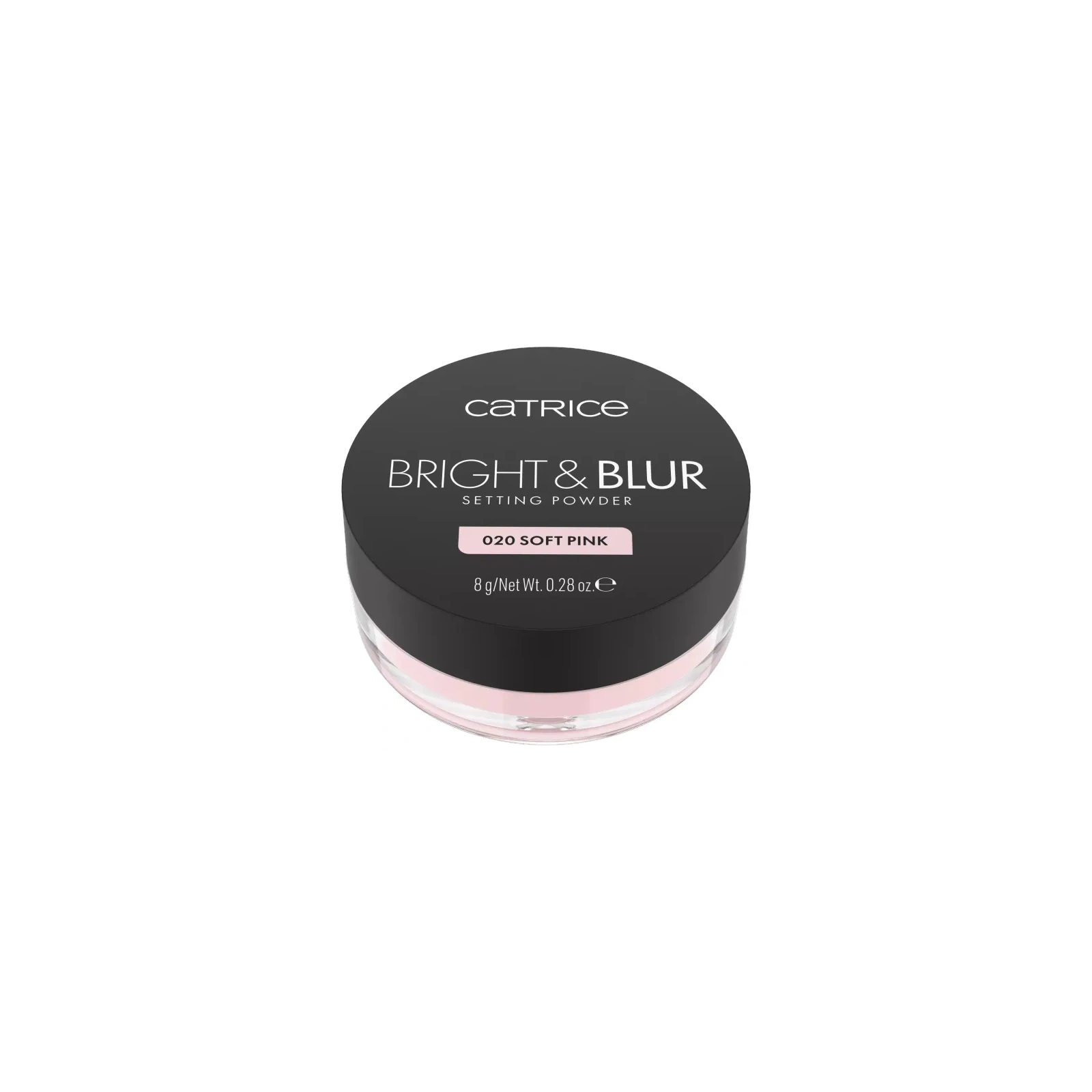 CATRICE Bright & Blur Setting Powder puder sypki 020 Soft Pink 8g