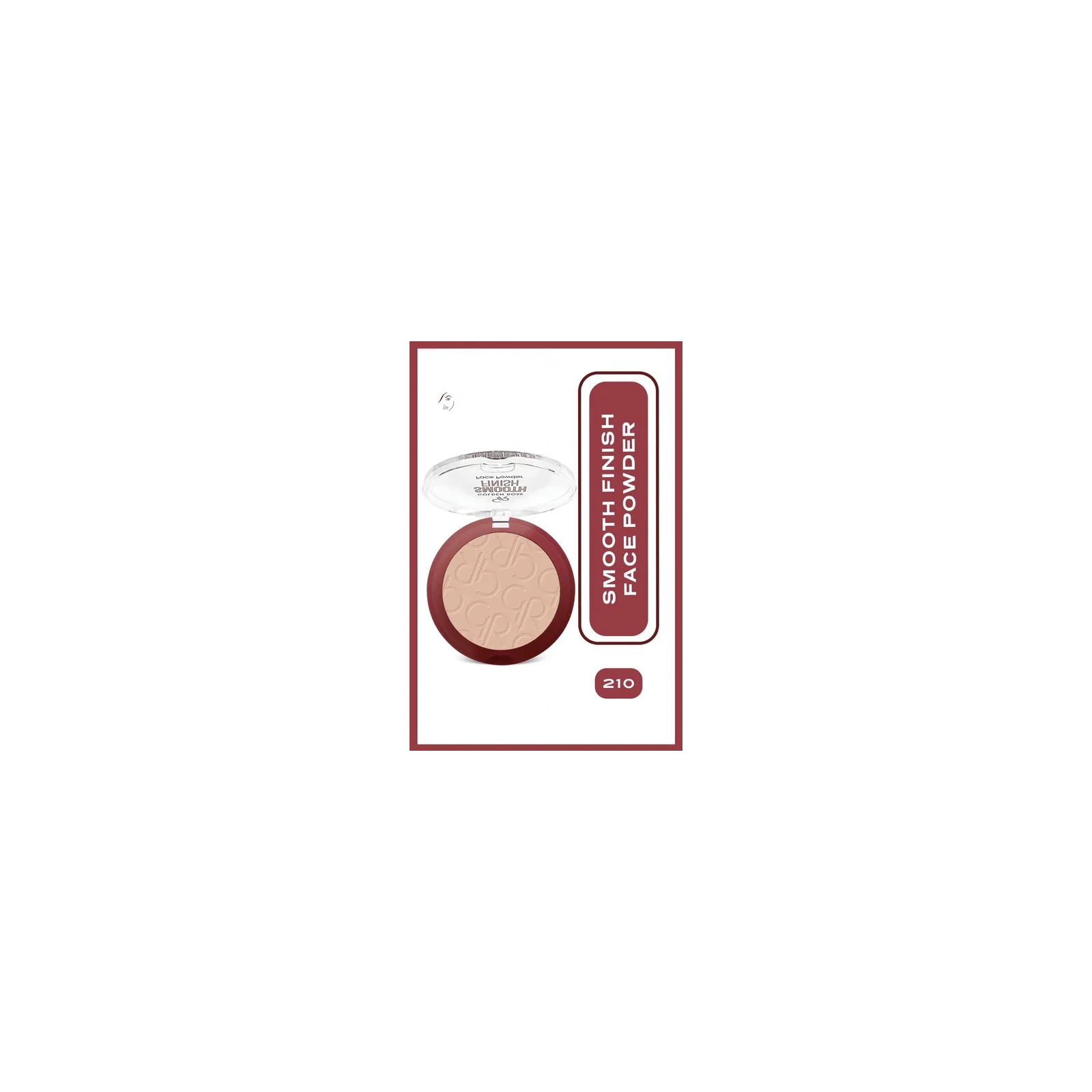 GOLDEN ROSE Smooth Finish Face Powder wygładzający puder do twarzy 210 12g