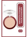 GOLDEN ROSE Smooth Finish Face Powder wygładzający puder do twarzy 208 12g