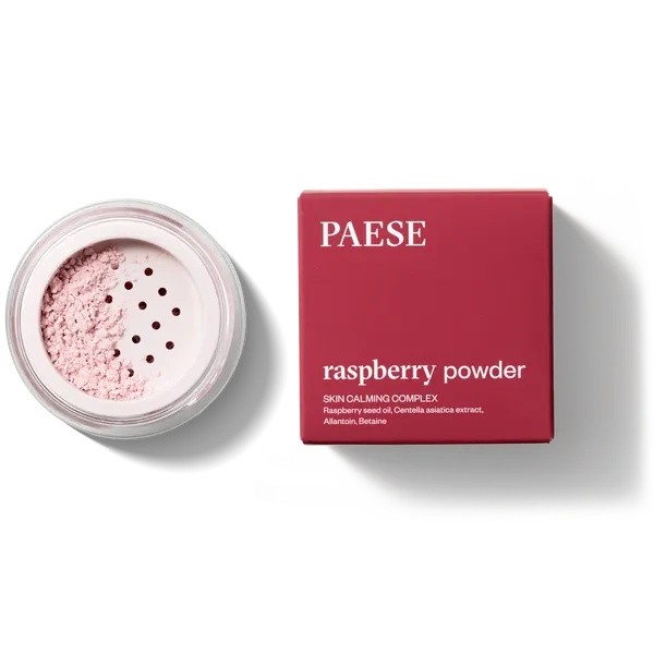 PAESE Malinowy puder do twarzy matujący 6g