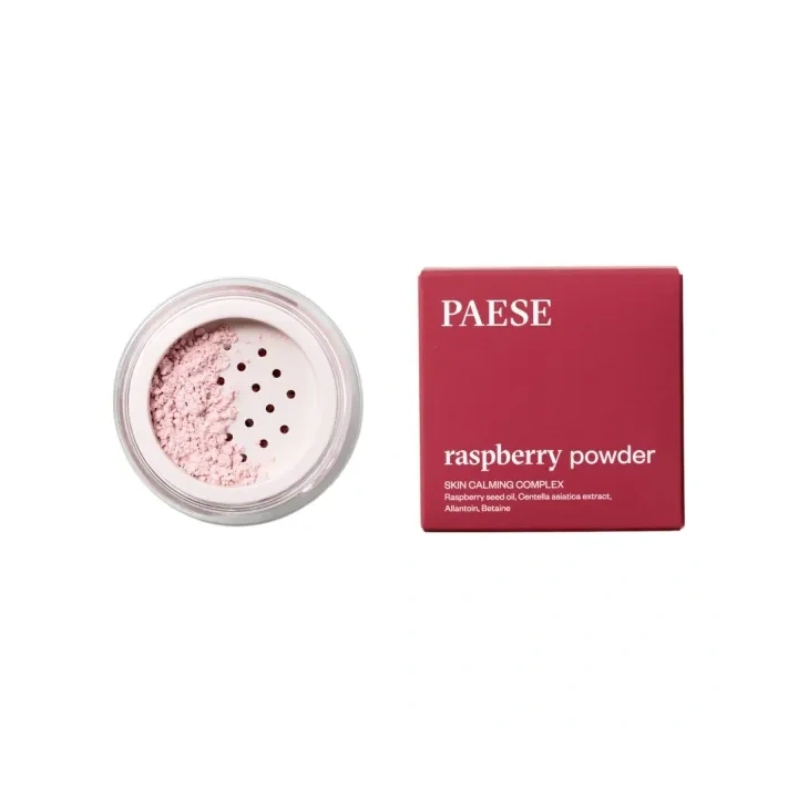 PAESE Malinowy puder do twarzy matujący 6g