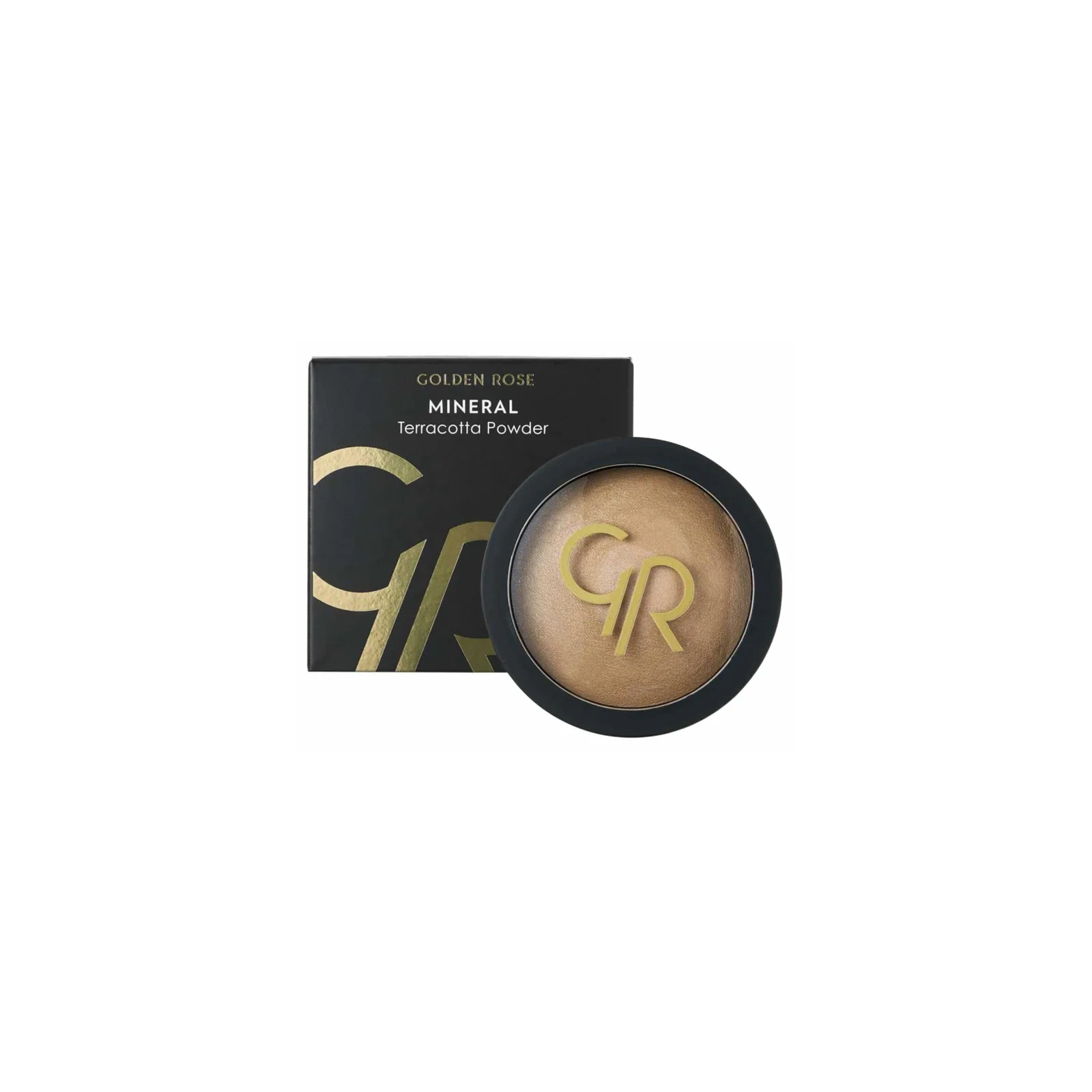 GOLDEN ROSE Mineral Terrabaked wypiekany puder do twarzy 04 Natural Rose 12g