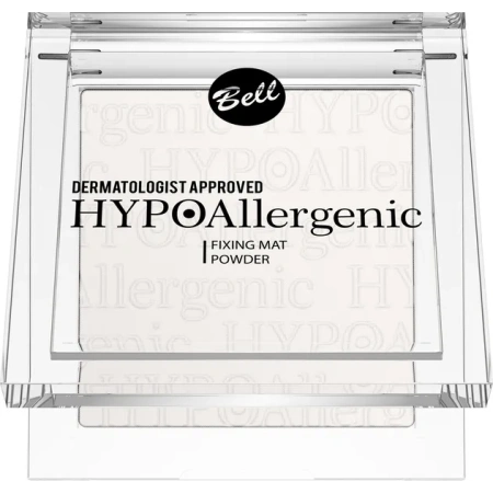 BELL HYPOALLERGENIC Fixing Mat puder do twarzy utrwalający makijaż 9g 