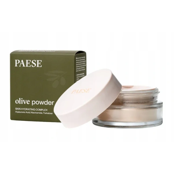 PAESE Olive Powder puder sypki do twarzy Oliwkowy 6g 
