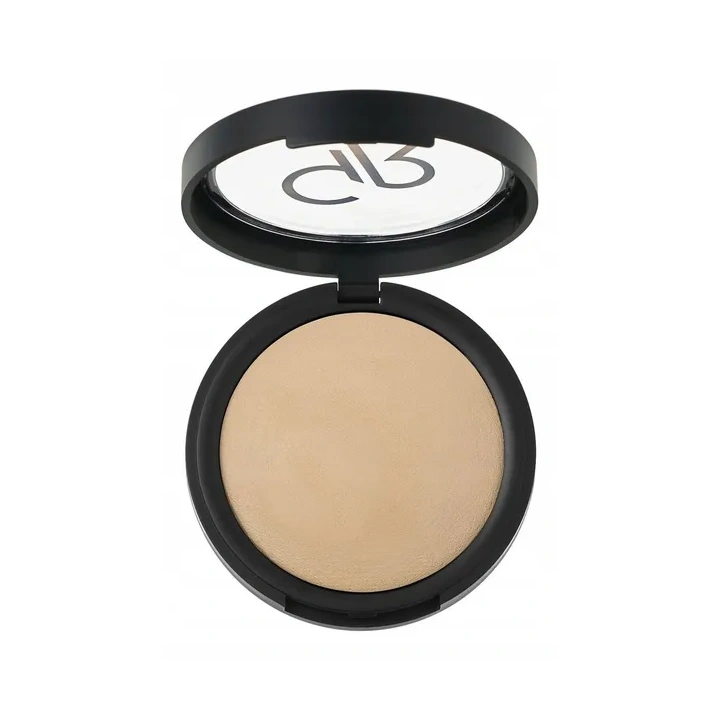 GOLDEN ROSE Mineral Terrabaked wypiekany puder do twarzy 02 Natural 12g