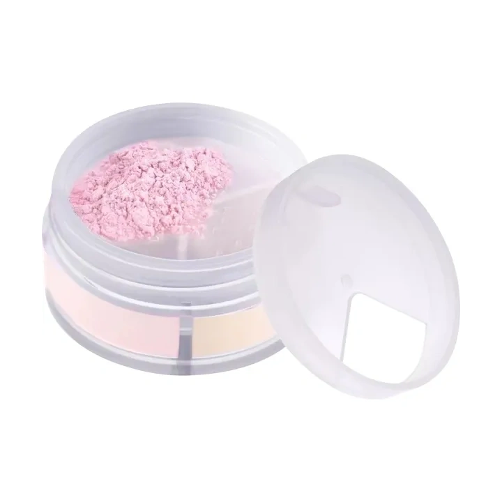 ESSENCE Flawless Skin Trio puder do twarzy sypki korygujący koloryt 10 8g 