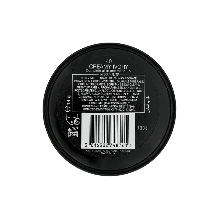 MAX FACTOR Creme Puff puder do twarzy prasowany 40 Creamy Ivory 14g 