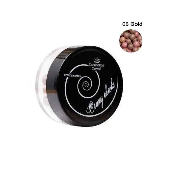CONSTANCE CARROLL Crazy Cheeks puder w kulkach 06 Gold 13g 