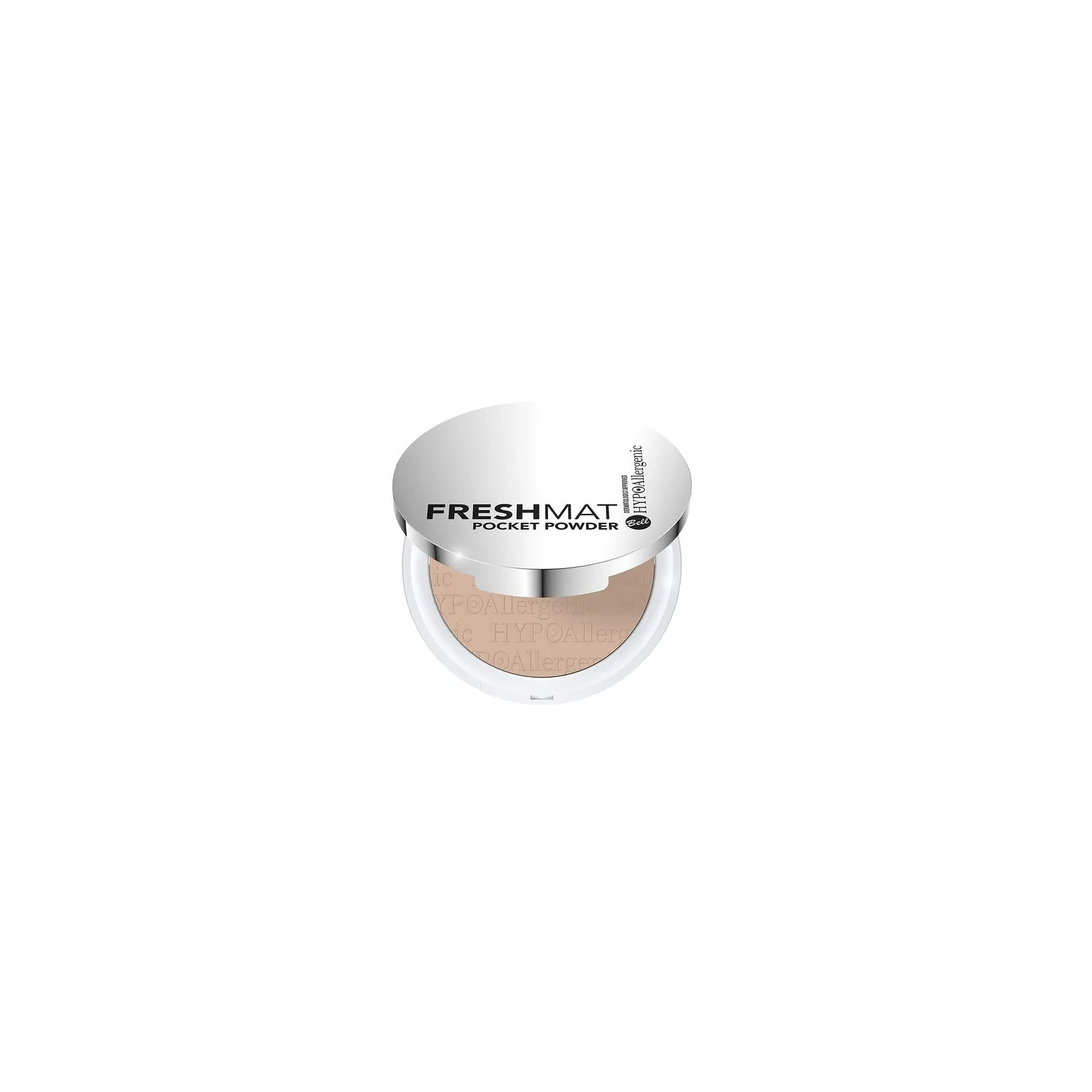 BELL HYPOALLERGENIC Fresh Mat Pocket Podwer puder matujący 03 Natural Beige 11g