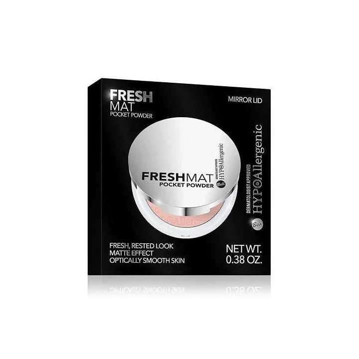 BELL HYPOALLERGENIC Fresh Mat Pocket Podwer puder matujący 03 Natural Beige 11g