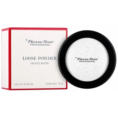 PIERRE RENE Velvet Matte Loose Powder puder sypki 12g 