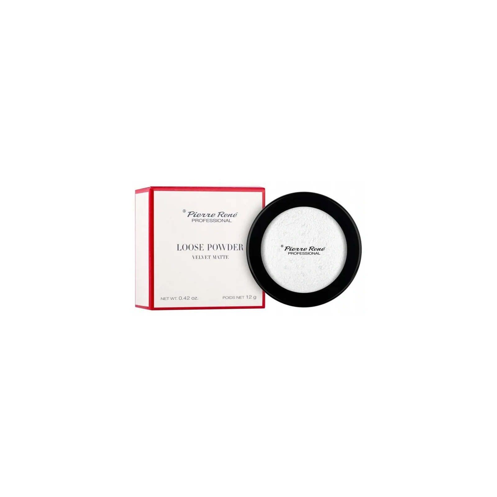 PIERRE RENE Velvet Matte Loose Powder puder sypki 12g 