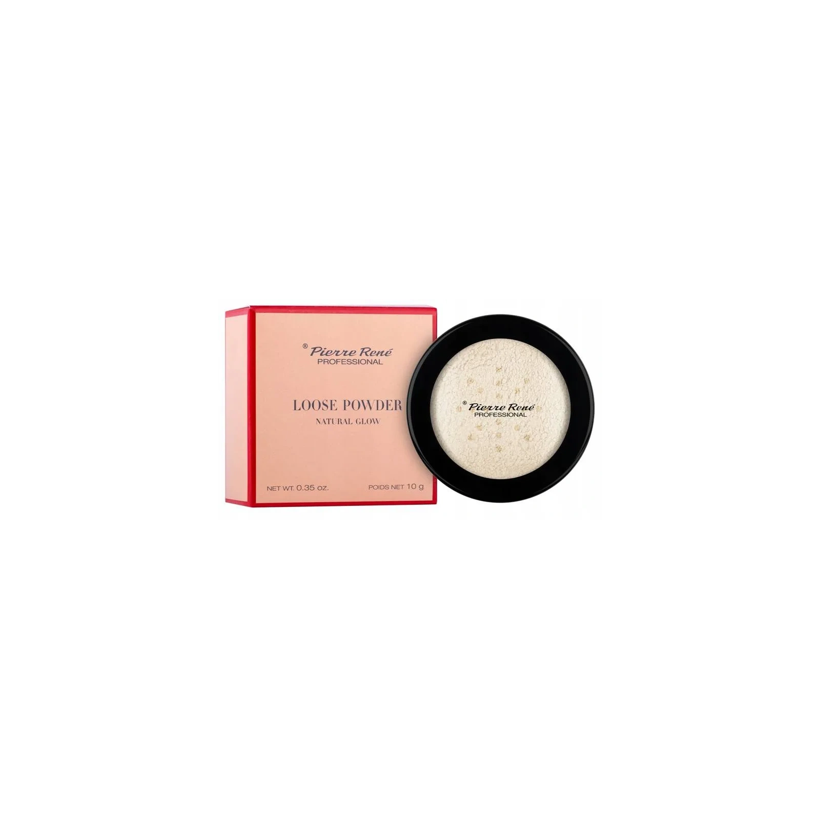 PIERRE RENE Natural Glow Loose Powder puder sypki Natural 10g 