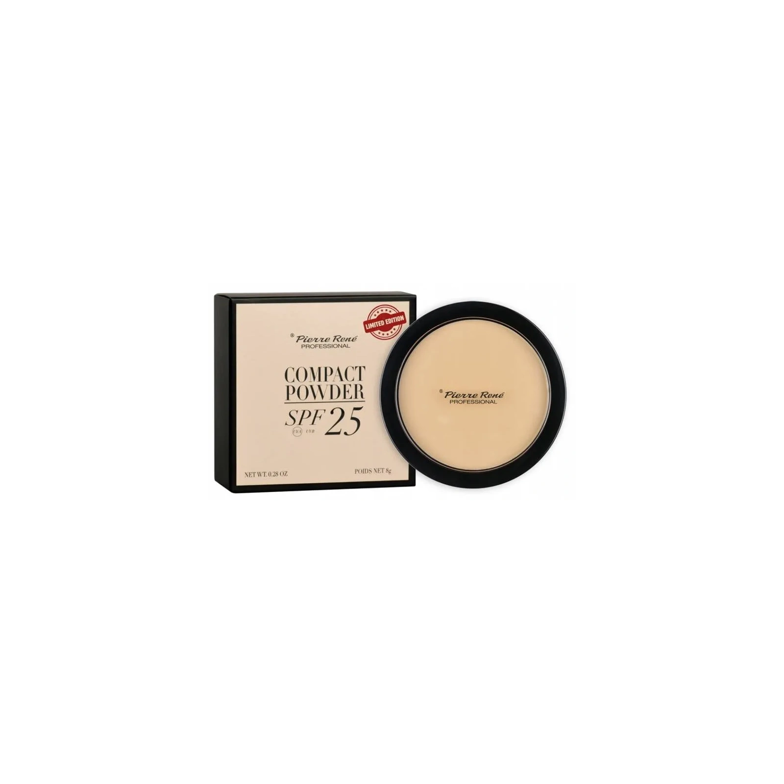 PIERRE RENE Compact Powder puder w kamieniu 102 8g