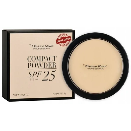 PIERRE RENE Compact Powder puder w kamieniu 101 8g