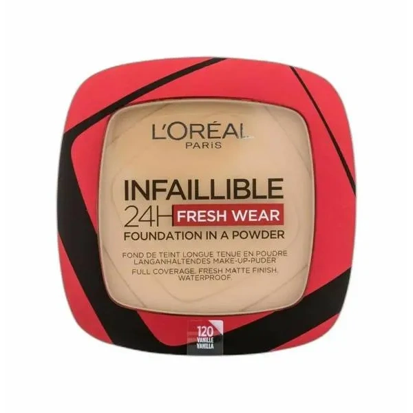 LOREAL Infaillible 24H Fresh Wear puder matujący 12