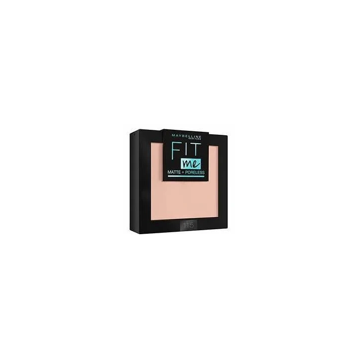 MAYBELLINE Fit Me Matte+Poreless puder 115 Ivory 9g