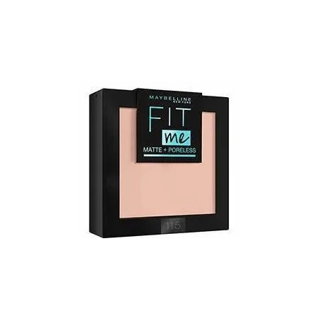 MAYBELLINE Fit Me Matte+Poreless puder 115 Ivory 9g