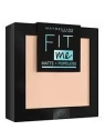 MAYBELLINE Fit Me Matte+Poreless puder 105 Natural Ivory 9g