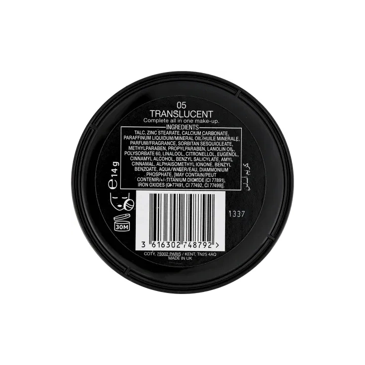 MAX FACTOR Creme Puff puder do twarzy prasowany 05 Translucent 14g
