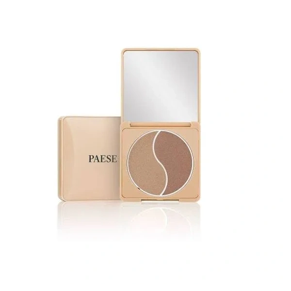 PAESE Self Glow puder brązujący Medium 6g