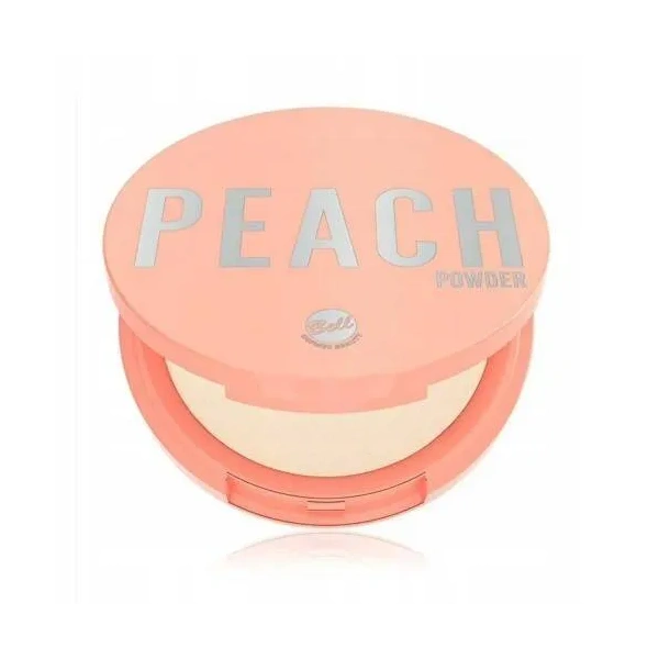 BELL Peach Powder puder upiększający brzoskwiniowy 10g