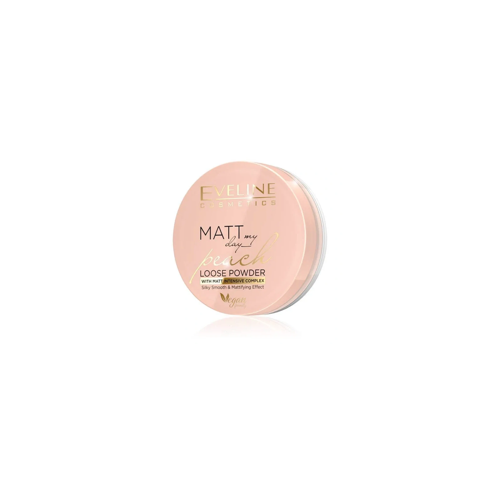 EVELINE Matt My Day puder sypki Peach 6g