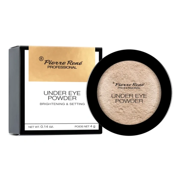 PIERRE RENE Under Eye Powder puder sypki pod oczy Rozświetlająco-Wygładzający 4g