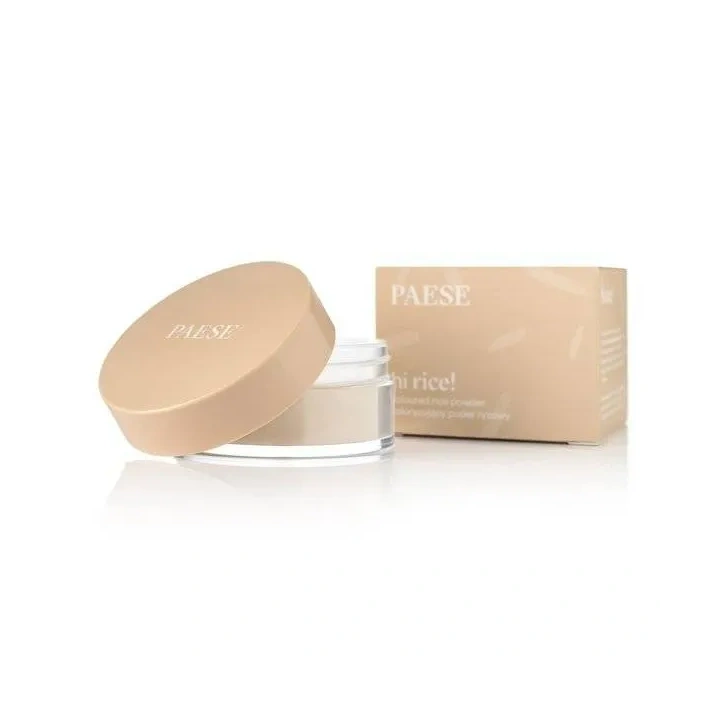 PAESE Hi Rice! Puder sypki Ryżowy 10 Light Beige 10g