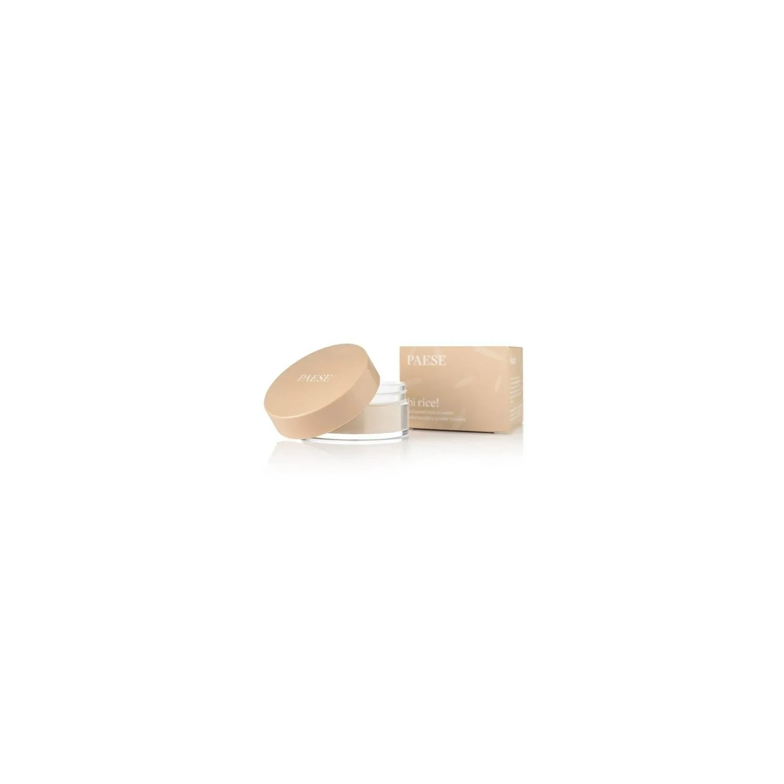 PAESE Hi Rice! Puder sypki Ryżowy 10 Light Beige 10g