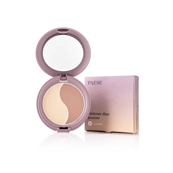 PAESE Nanorevit Contour Duo Powder puder do konturowania twarzy 4,5g