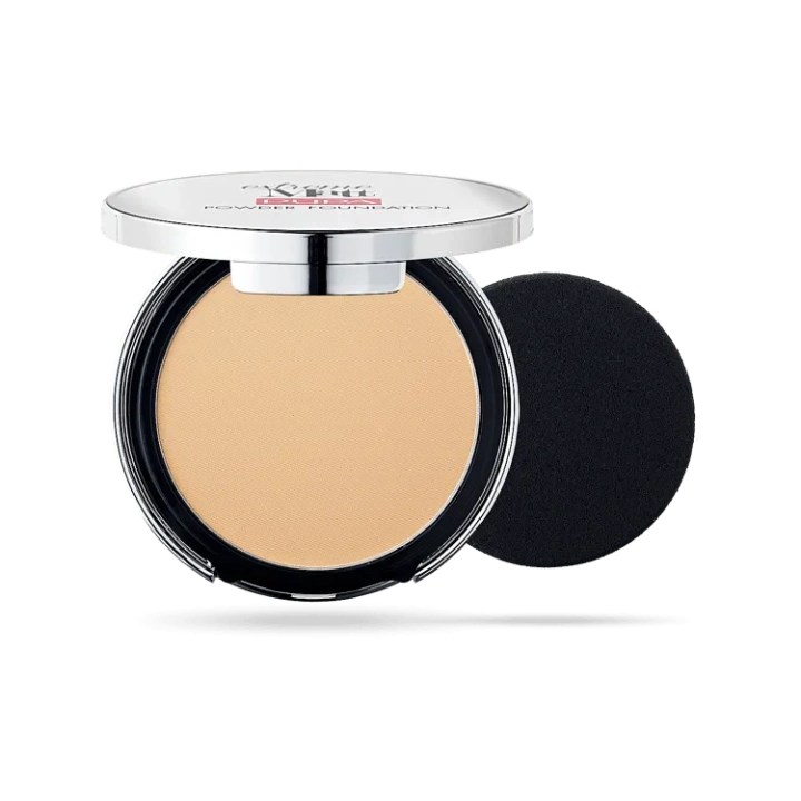 PUPA Extreme Matt Foundation puder prasowany 002 Dark Ivory 11g
