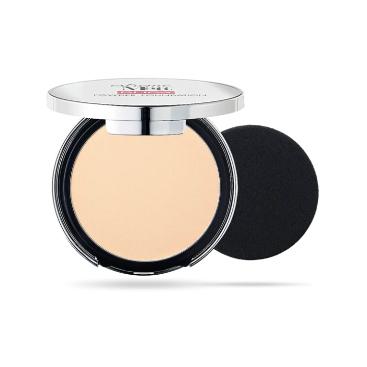 PUPA Extreme Matt Foundation puder prasowany 001 Ivory 11g