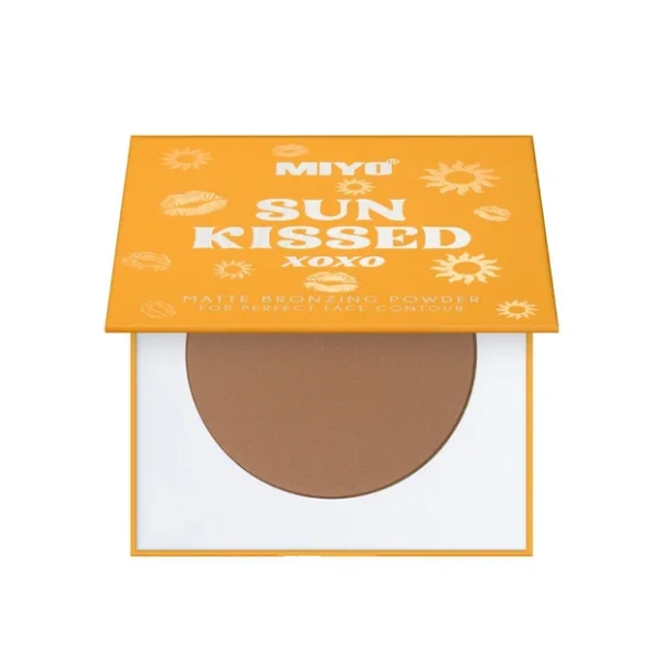 MIYO Sun Kissed Matte Bronzing Powder mtowy puder brązujący 02 Chilly Bronze 10g