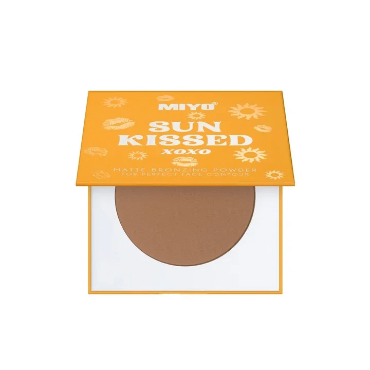 MIYO Sun Kissed Matte Bronzing Powder mtowy puder brązujący 02 Chilly Bronze 10g