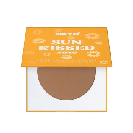 MIYO Sun Kissed Matte Bronzing Powder mtowy puder brązujący 02 Chilly Bronze 10g
