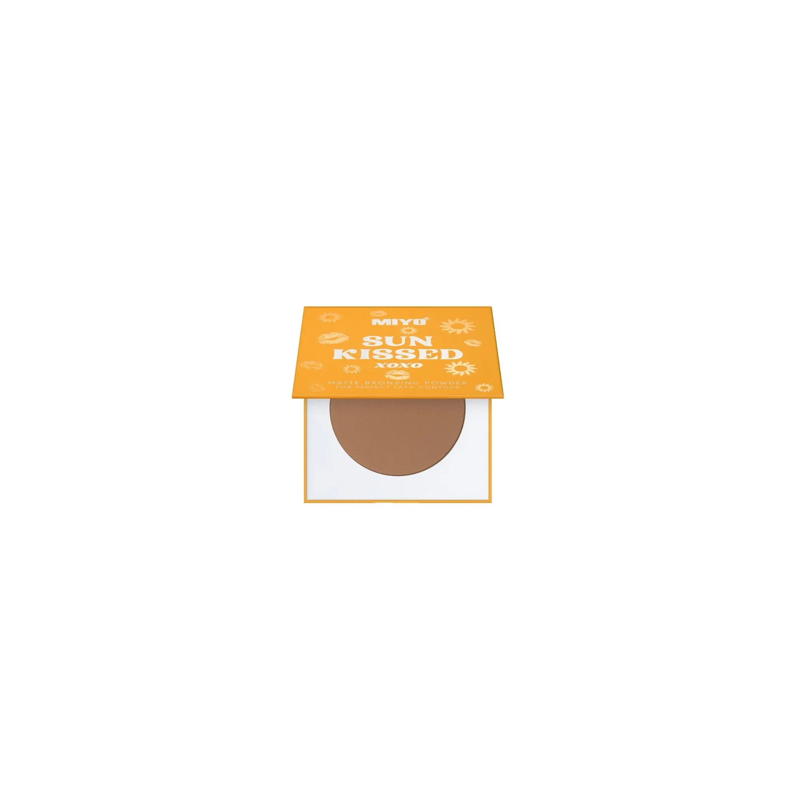 MIYO Sun Kissed Matte Bronzing Powder mtowy puder brązujący 02 Chilly Bronze 10g