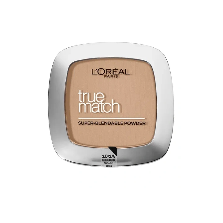 L'OREAL True Match puder 3.D/3.W Golden Beige 9g
