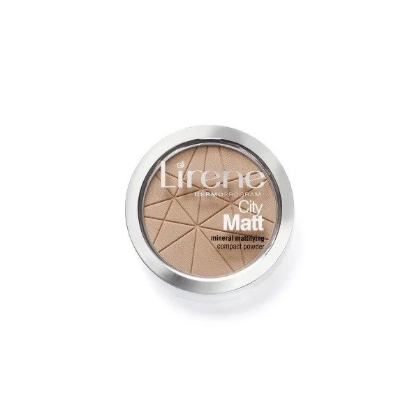 LIRENE City Matt puder mineralny matujący 03 Beżowy 9g