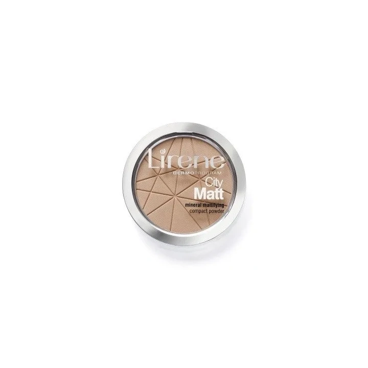 LIRENE City Matt puder mineralny matujący 03 Beżowy 9g