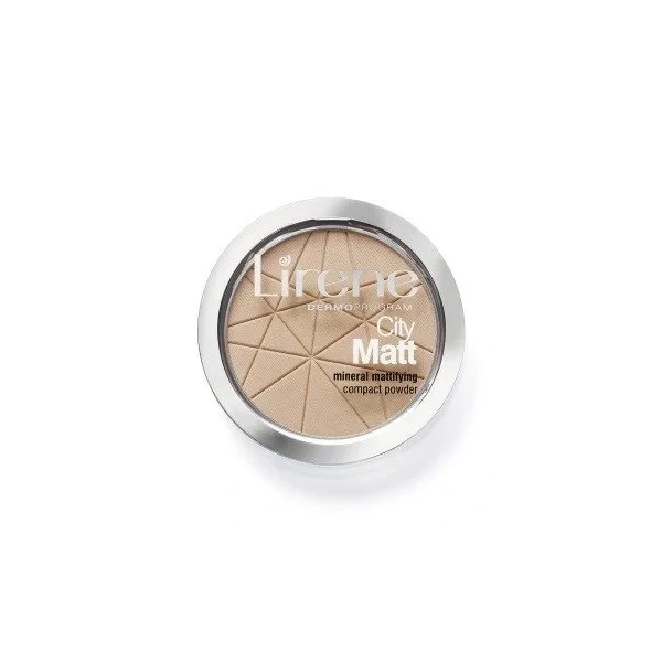 LIRENE City Matt puder mineralny matujący 02 Naturalny 9g