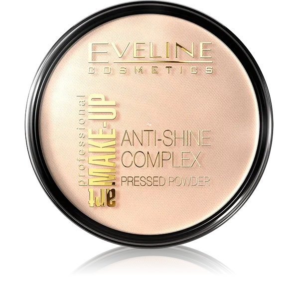 EVELINE Art Make Up Anti-Shine matujący puder mineralny z Jedwabiem 32 14g