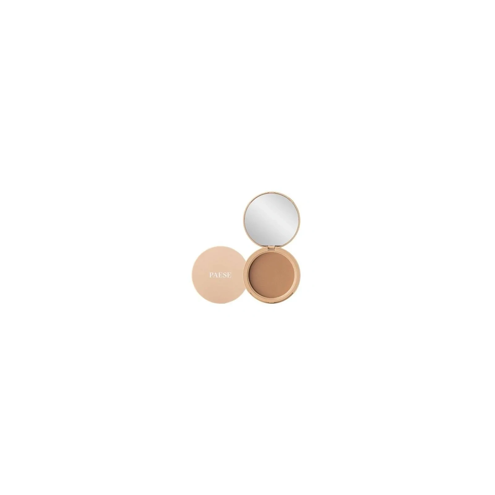 PAESE Illuminating puder rozświetlająco kryjący 4C Opalony 9g