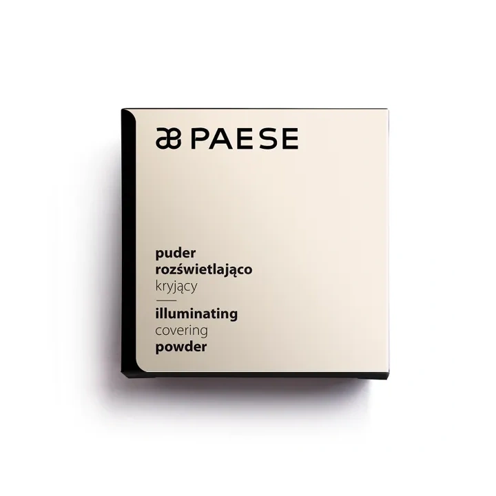 PAESE Illuminating puder rozświetlająco kryjący 4C Opalony 9g