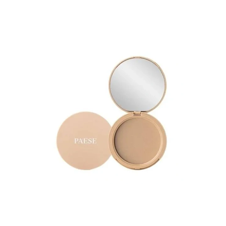 PAESE Illuminating puder rozświetlająco kryjący 1C Ciepły Beż 9g