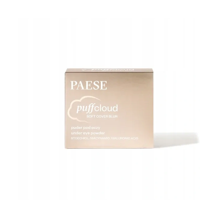 PAESE Puff Cloud soft cover blur sypki puder pod oczy 4,5g